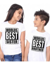 World's Best Brother & Sister (Combo) T-Shirt